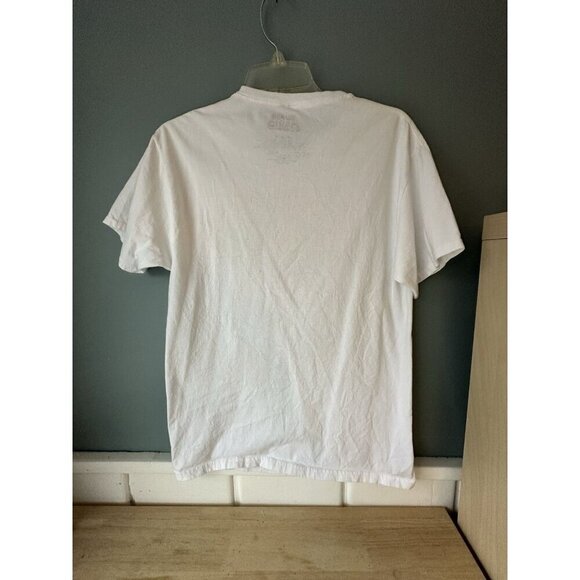 Super Mario Shirt Adult Medium White Nintendo Made In 85 Retro NES - Picture 3 of 4